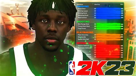 NBA 2K23 RARE JRUE HOLIDAY BUILD OVERPOWERED 2 WAY PLAYMAKING 3