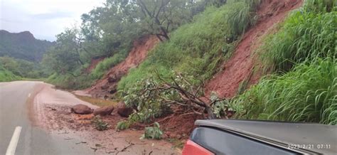 Desmoronamento na Serra da Petrovina Pura Notícia