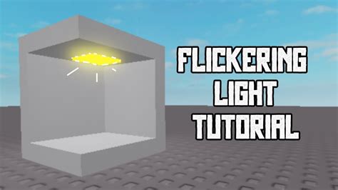 How To Script A Flickering Light In Roblox Studio Beginner Tutorial