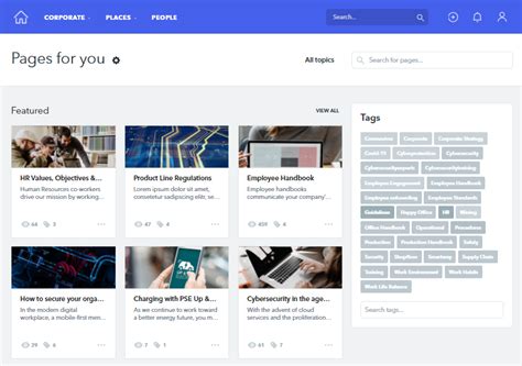 filtering pages  tags appspace knowledge center