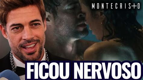 T Mido William Levy Nervoso Ao Gravar Cena H T Em Montecristo Que