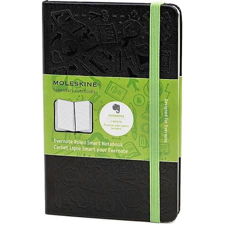 Moleskine Evernote Notizbuch Kariert Pocket Soft Cover 2 Er Set