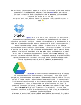 Almacenamiento En La Nube Pdf