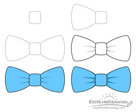 How to Draw a Bow Tie Easy - Stover Wountold58