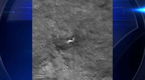 NASA spacecraft around moon spots likely crash site of Russia’s lost ...