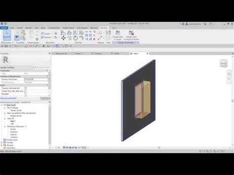 Creer Famille Fenetre Parametrique Sur Revit Youtube