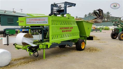 Fully Automated Silage Baler Innovative Silage Baler 2226 YouTube