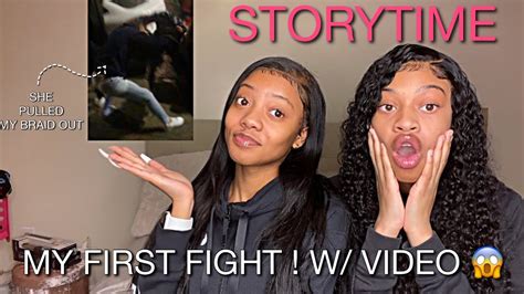 Storytime My First Fight W Video 🤯 Youtube