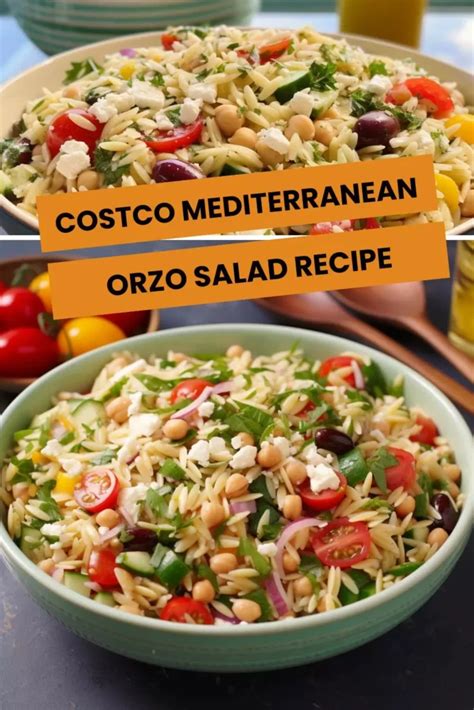 Costco Mediterranean Orzo Salad Recipe Hungarian Chef