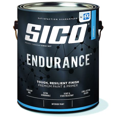 Sico Endurance Premium Paint And Primer White Eggshell Finish L