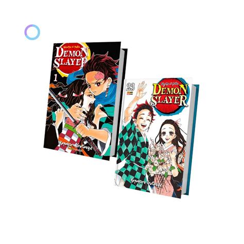 Demon Slayer Kimetsu No Yaiba Vol Ao Cole O Completa No Shoptime