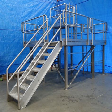 Fabricated Metal Stairs Custom Industrial Stairs Access Solutions