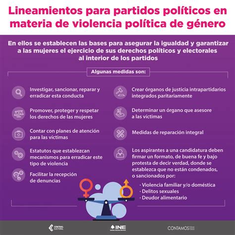 Aprueba Ine Lineamientos Para Que Los Partidos Aseguren La Igualdad Y