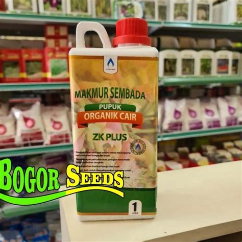 Jual Poc Pupuk Organik Cair Zk Plus Hormon Pelebat Buah 1000ml