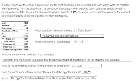 Solved A Worker Stands At The End Of A Production Line For Chegg