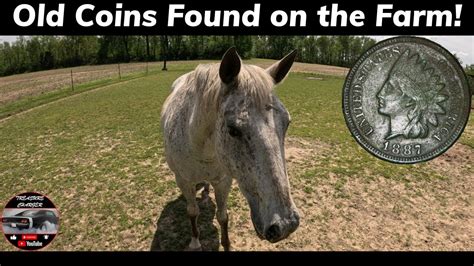 Old Coins Found On The Farm Metal Detecting Mondaydigs