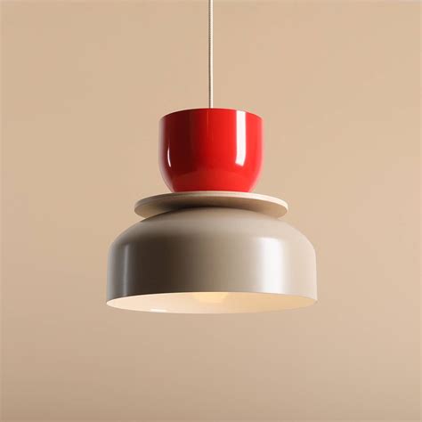 Finezyjna Lampa Wisz Ca Uto Beige Red Light