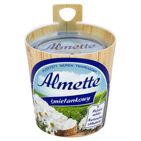 Almette śmietankowy Puszysty serek twarogowy 150 g 1 szt 0 150 kg