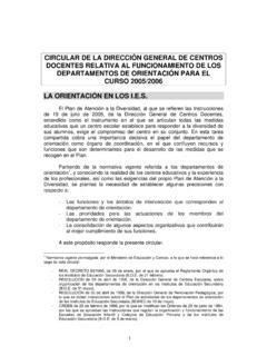 CIRCULAR DE LA DIRECCIÓN GENERAL DE circular de la direcci 211 n