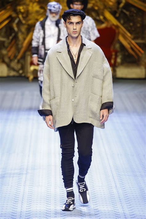 Dolce Gabbana Spring Menswear Fashion Show Mens Fashion Fall