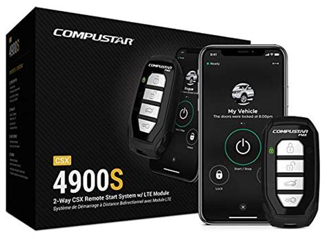 Compustar Csx4900 S 4 Button 2 Way 3000 Remote Start System Wdrone X1lte Pricepulse