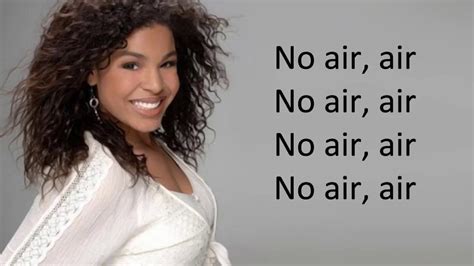 Jordin Sparks Chris Brown No Air Lyrics Youtube