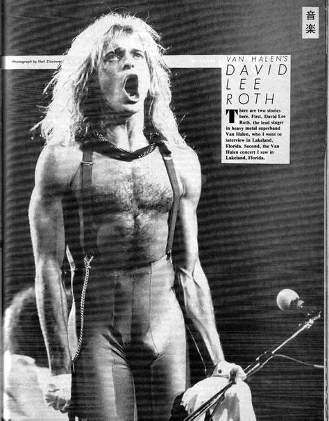 David Lee Roth Is Straightheres The Best Diamond Dave Fem