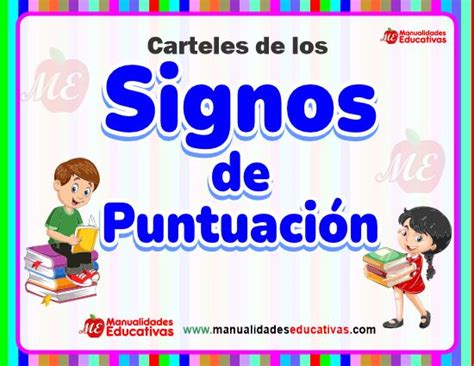 Carteles de los Signos de Puntuación para decorar tu aula