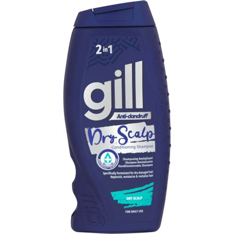 Gill Anti Dandruff 2 In 1 Conditioning Shampoo Dry Scalp 200ml Clicks