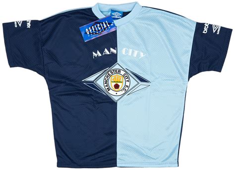 Camiseta Retro Manchester City La Aut Ntica Camisetas Vintage Del