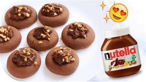 Nutella Kekse In 10 Minuten Schneller Snack Für Weihnachten Sanny