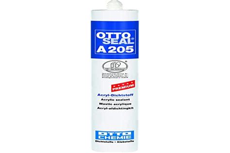 OTTOSEAL A 205 Premium Acryl Dichtstoff 310 Ml Kartusche C01 Weiss