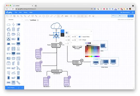 How To Create A Network Diagram Gliffy By Perforce