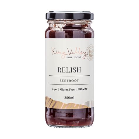 Beetroot Relish - King Valley Fine Foods