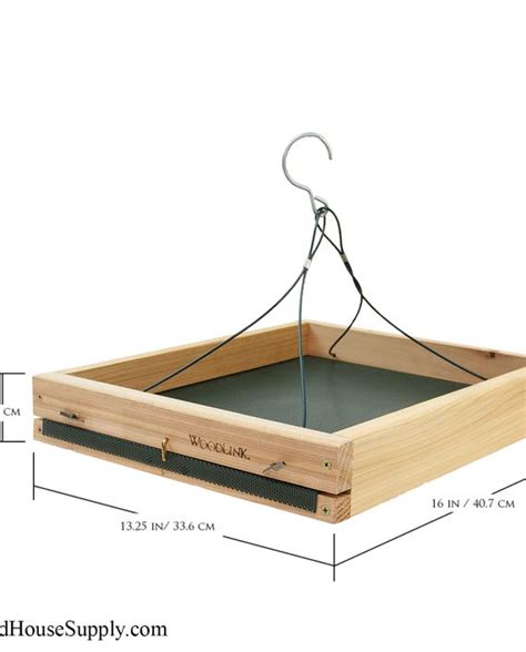 Woodlink Hang, Pole Mount or Ground Platform Bird Feeder