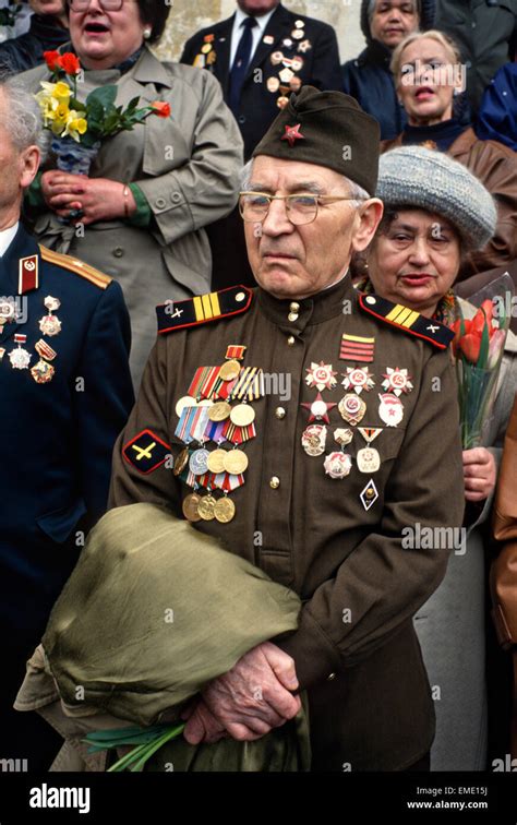 Russian World War Ii Veterans Celebrate Victory Day In The Bolshoi