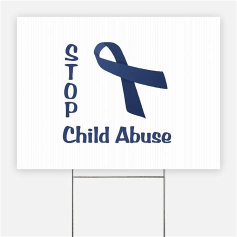 Child Abuse Prevention Yard Signs | Custom Yard & Lawn Signs - CafePress