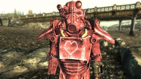 The Most Beautiful Fallout 3 Cut Power Armor Youtube