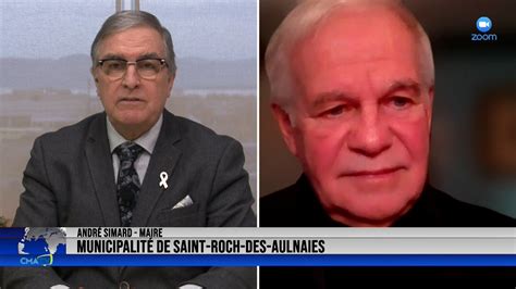 Entrevue André Simard maire de St Roch des Aulnaies fusion