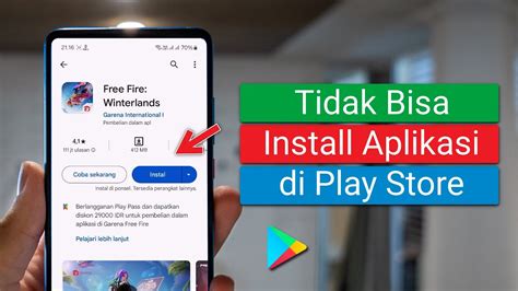 Cara Mengatasi Tidak Bisa Install Aplikasi Di Play Store YouTube