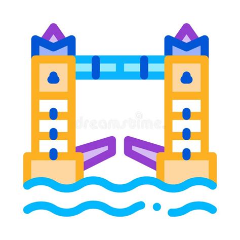 Ilustraci N De Vector De Icono De Puente Circular Ilustraci N Del