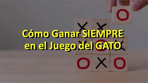 C Mo Ganar En El Juego Del Gato Tic Tac Toe Youtube