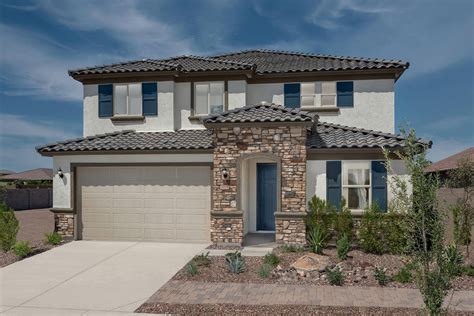 Plan Modeled New Home Floor Plan In The Reserves At Desert Oasis