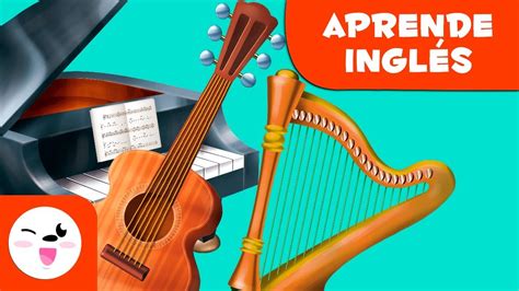 Los instrumentos de cuerda en inglés Vocabulario de inglés para niños