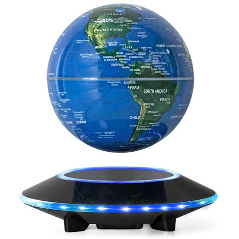 Buy Magnetic Levitation Floating Globe Anti Gravity Rotating World With