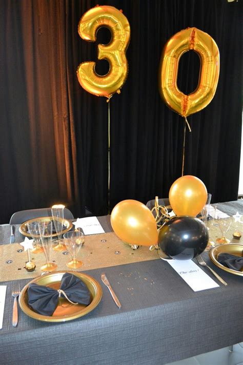 Decoration Table Pour Anniversaire 18 Ans Garcon