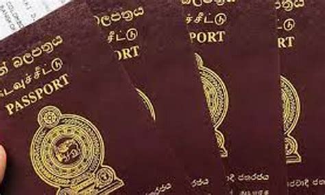 New Methodology When Applying For E Passports Sri Lanka Mirror