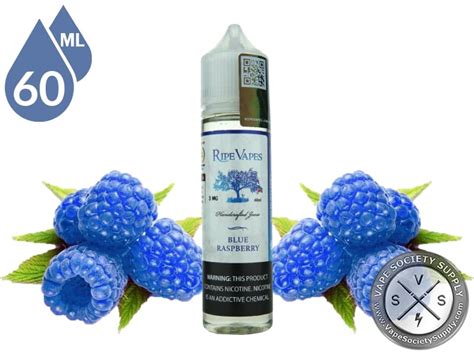 Blue Raspberry Ripe Vapes 60ml ⋆ Vape Juice