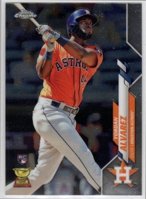 Mint Base Tc Topps Chrome Yordan Alvarez