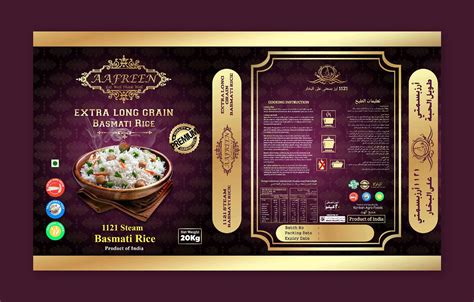 Rice Bag Packaging Design on Behance